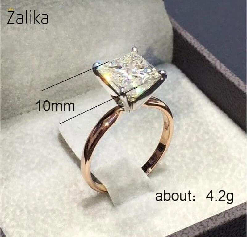 Minimalist Cubic Zirconia Ring