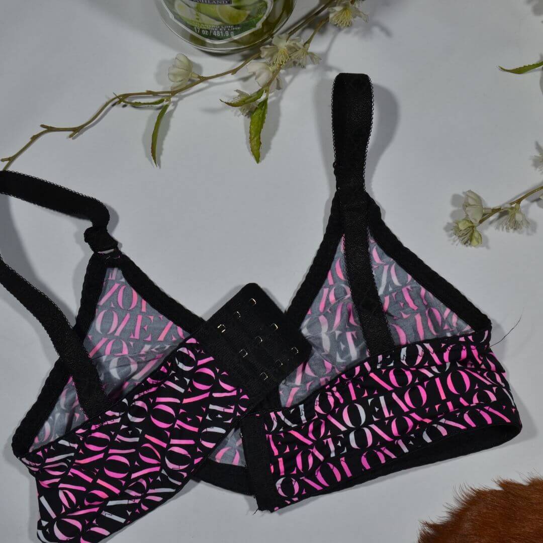 Ice silk non padded Bra style 5