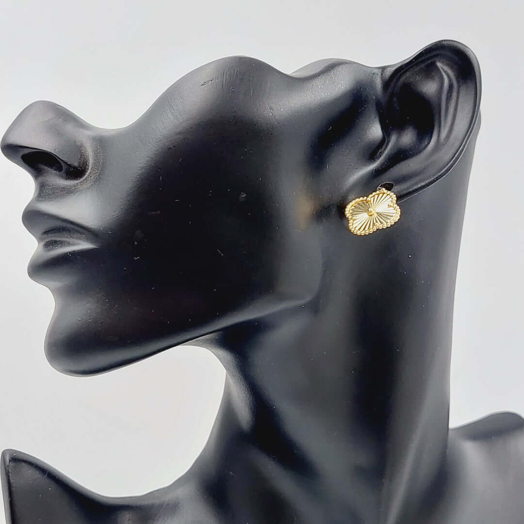 Screw Clover Earrings