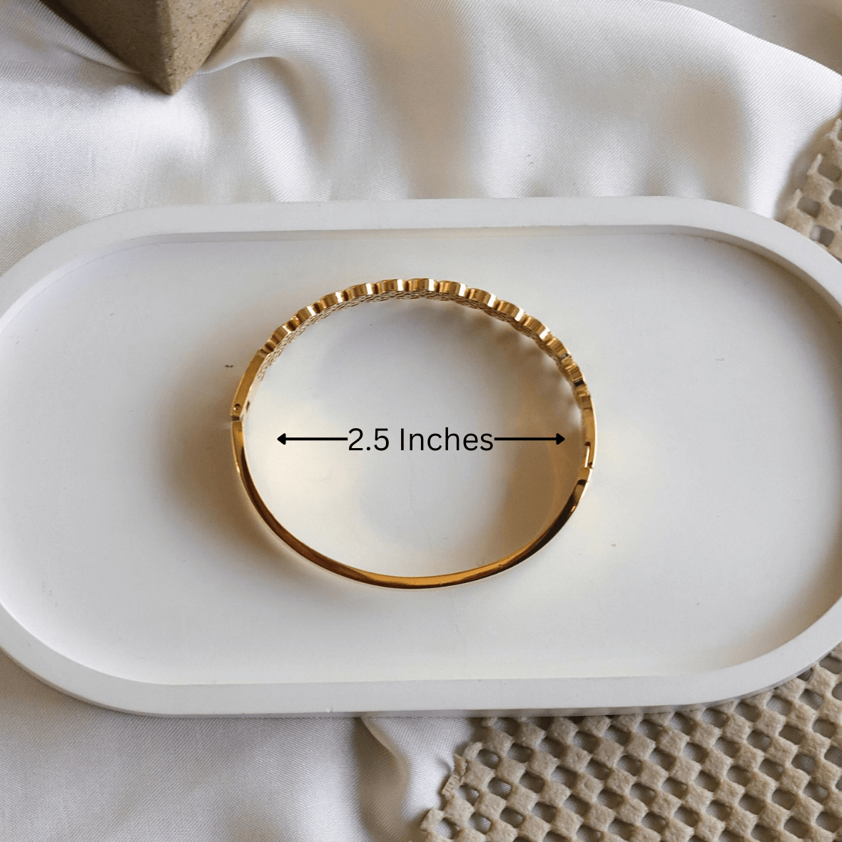 Show Stopper Stainless Bangle