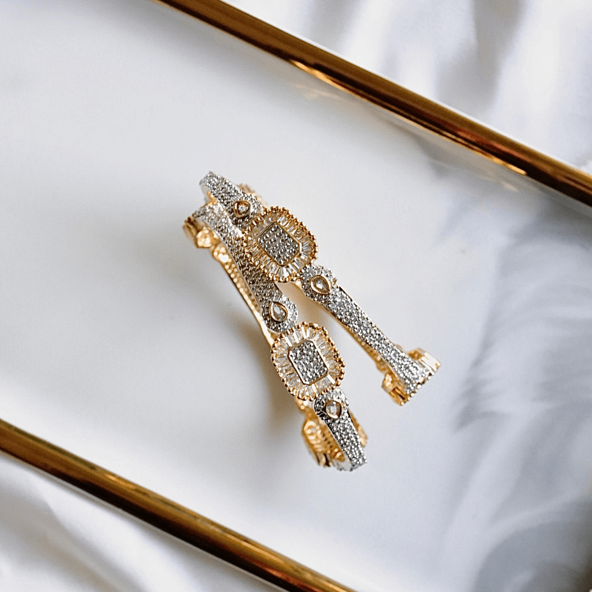 Maya 18k Gold Plated Bangle