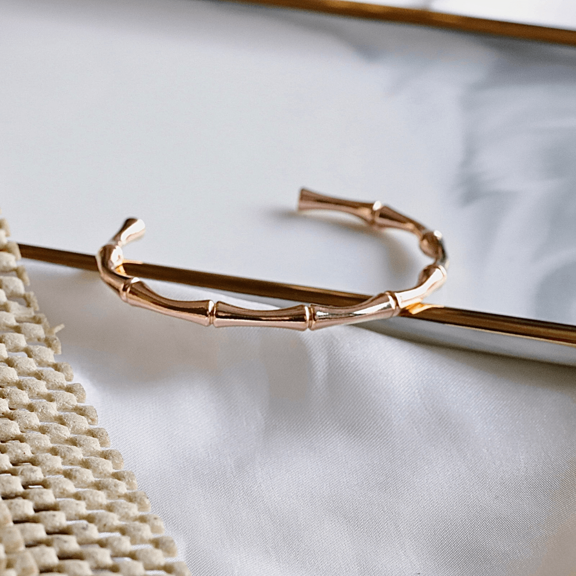Bamboo Cuff Bangle