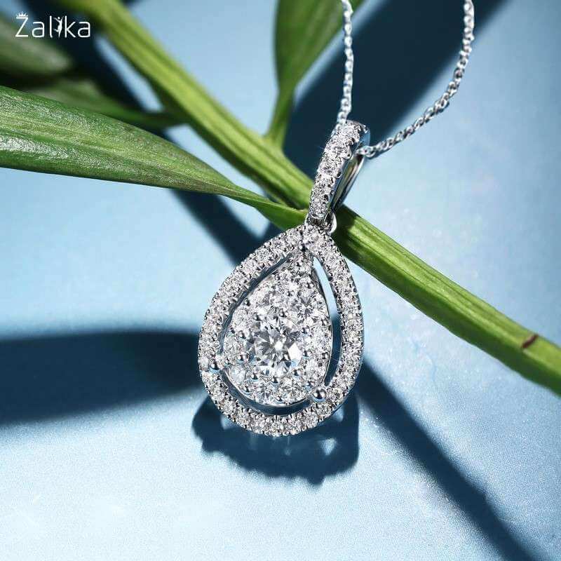 Crystal Water Drop Necklace