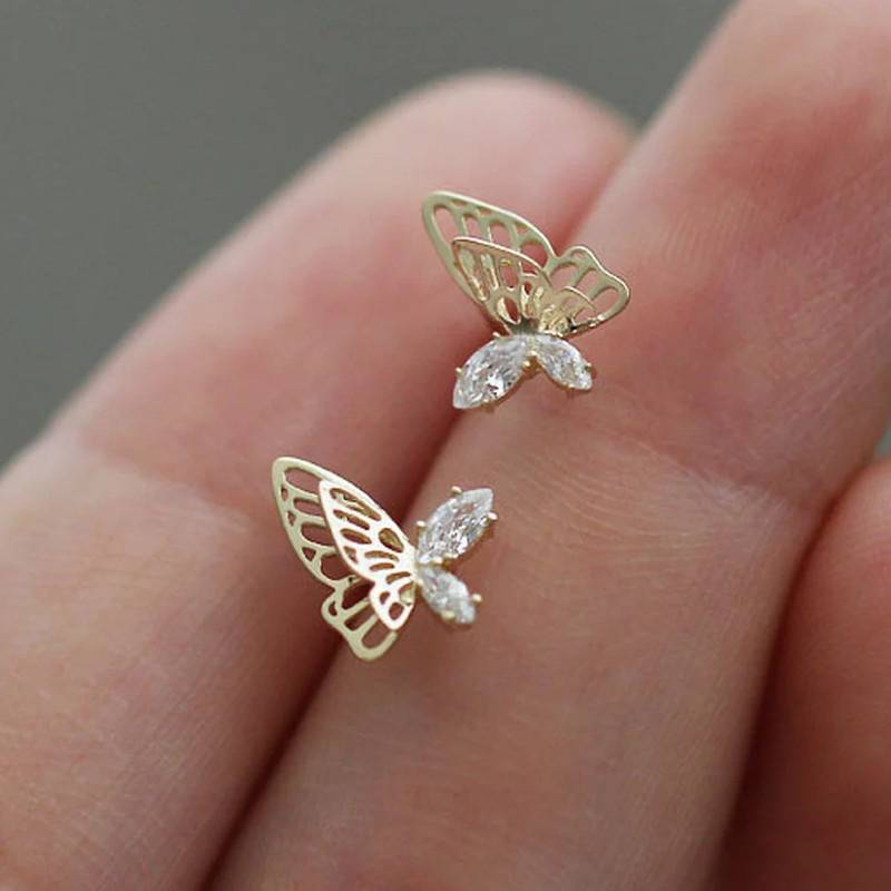 Butterfly Hollow Out Earrings