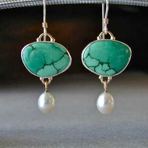 Ethnic Geometric Dangle Earrings for girls