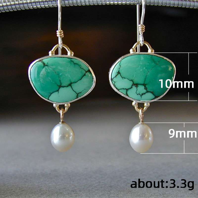 Ethnic Geometric Dangle Earrings