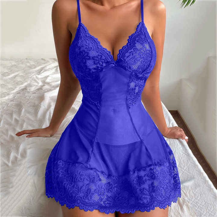 Laila Ice Silk Sexy Nighty