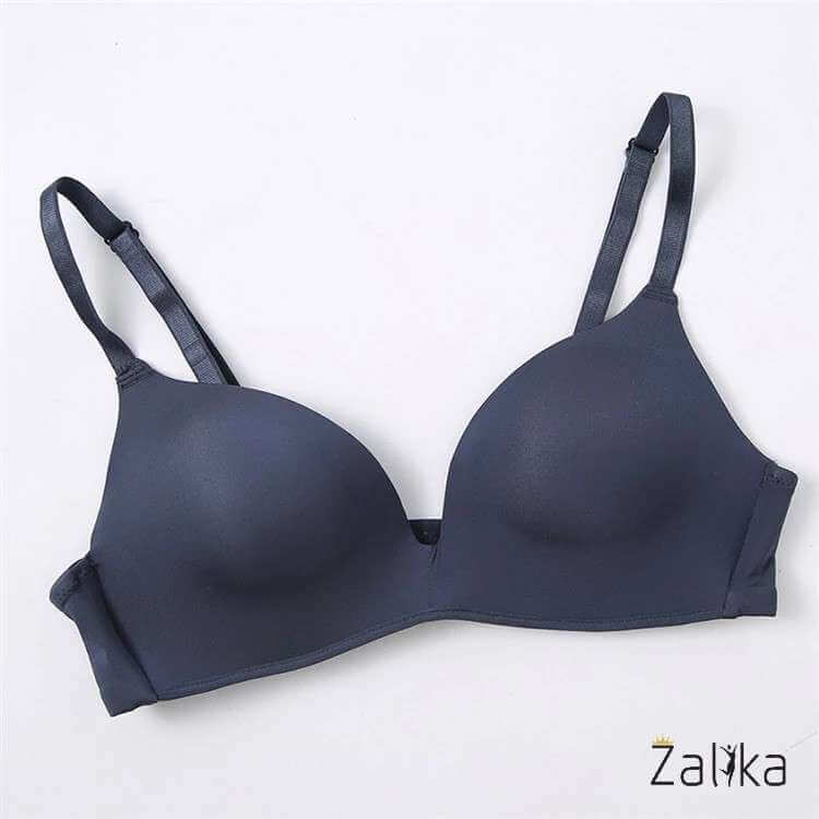 Solid Color Wire Free T-shirt bra