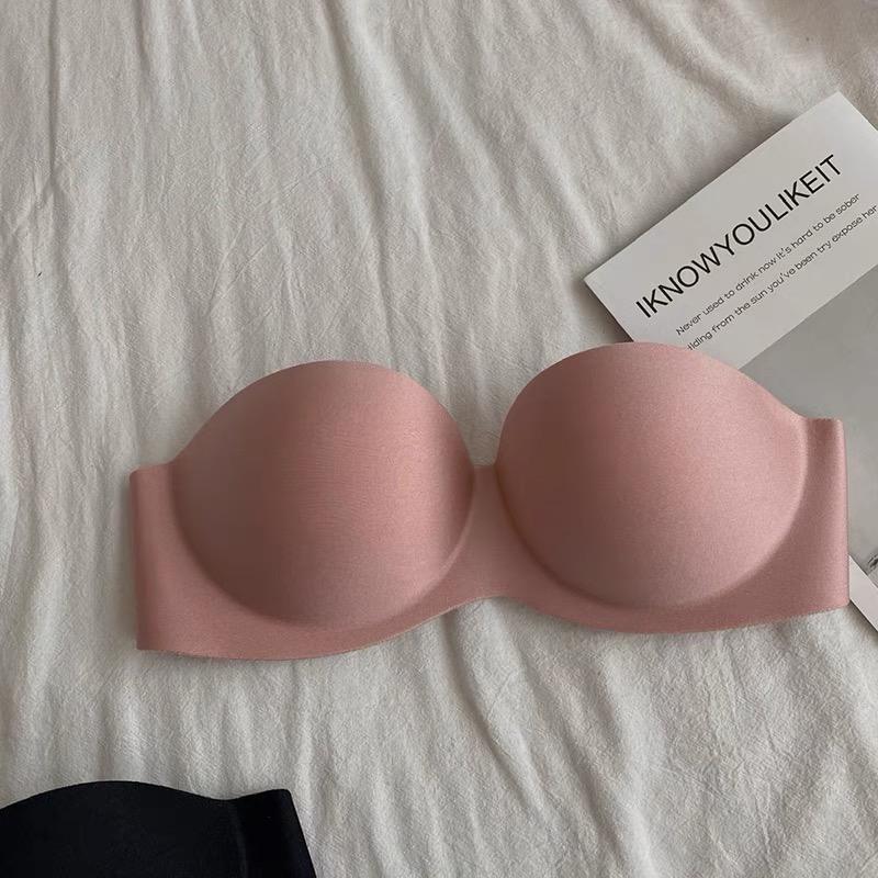 Invisible Strapless Solid Bra