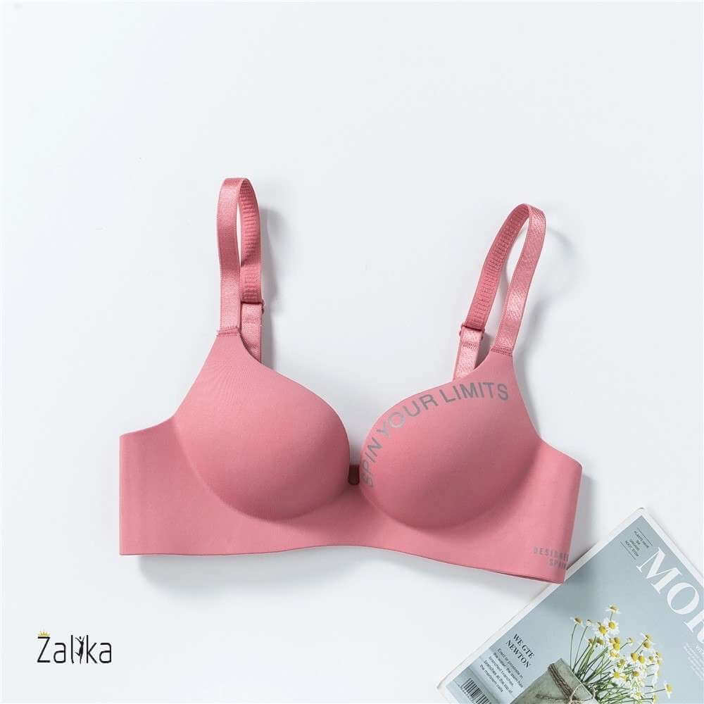 Solid color Seamless Wire Free Bra