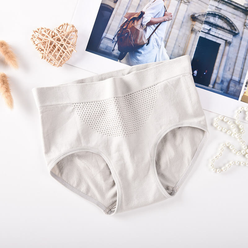 Pack Of 3 Period Panty (Skin, Gray, Red)