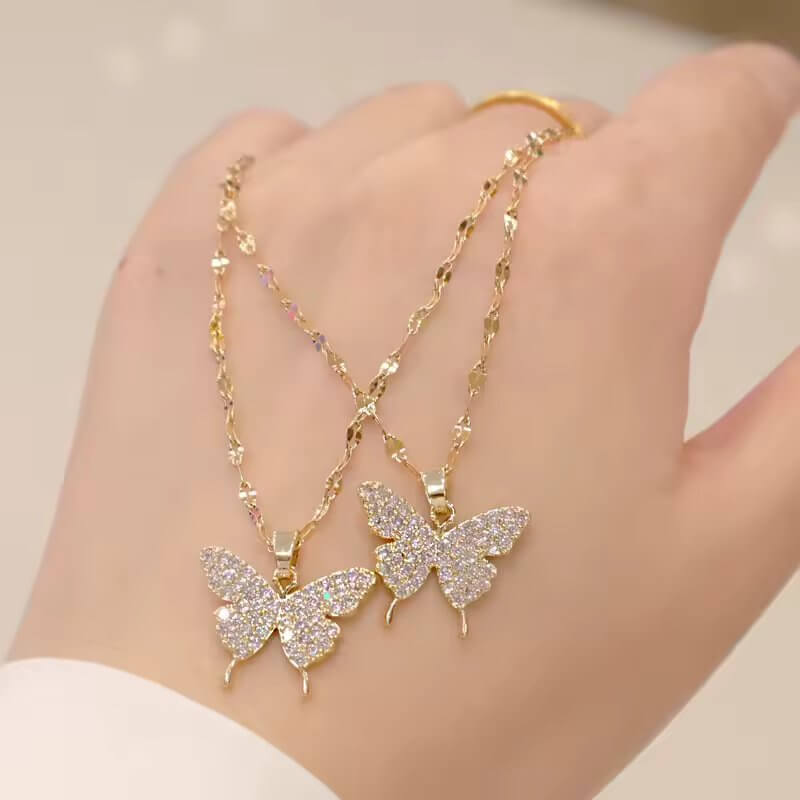 Elegant Butterfly Necklace