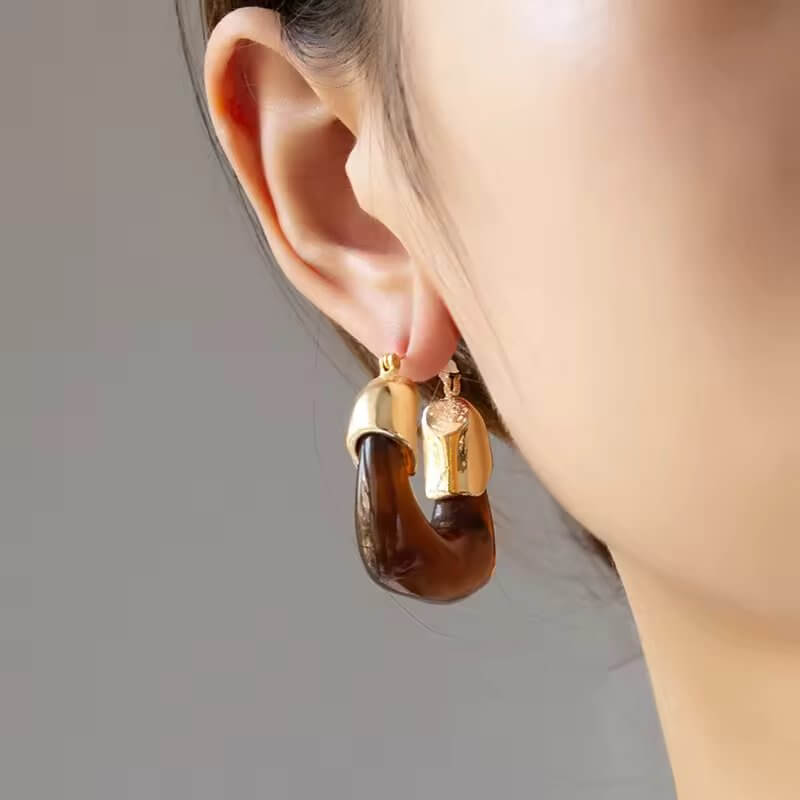 Square Acrylic Earrings