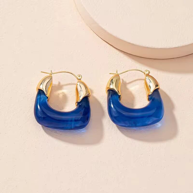 Square Acrylic Earrings