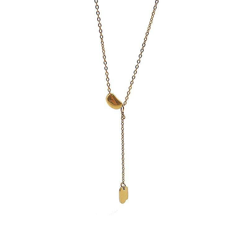 Lucky Tassel Clavicle Chain Necklace