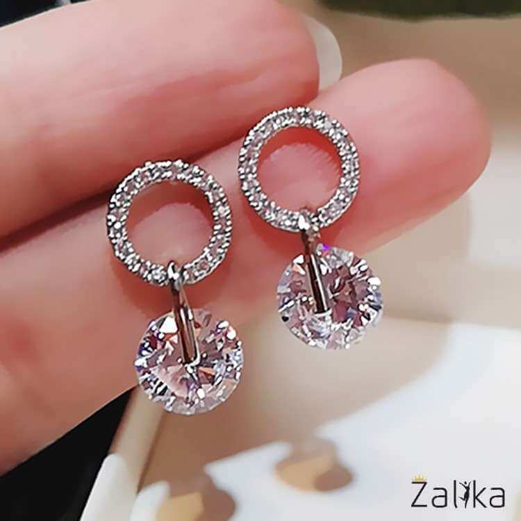 Small Circle Delicate Earrings