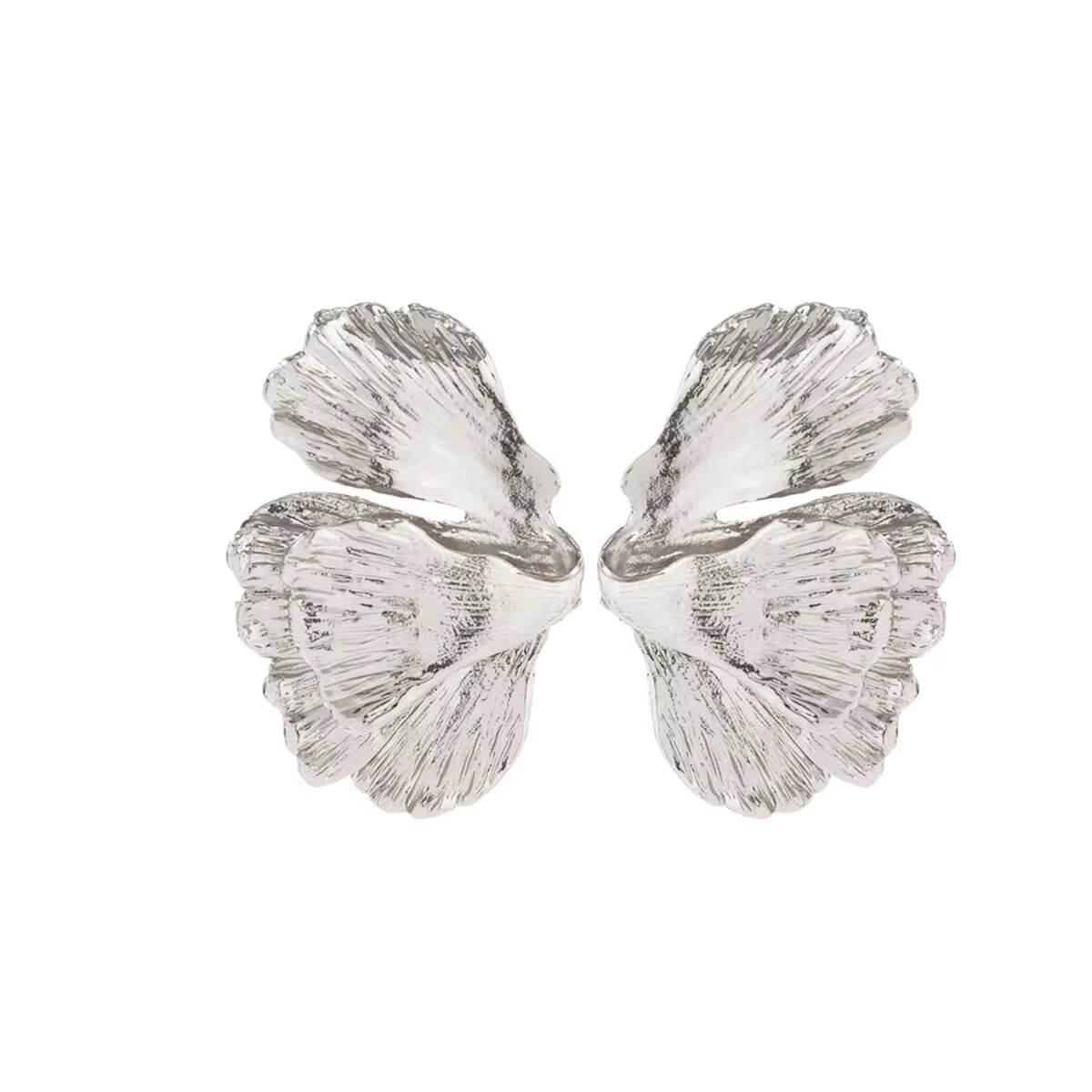 Stylish floral earrings
