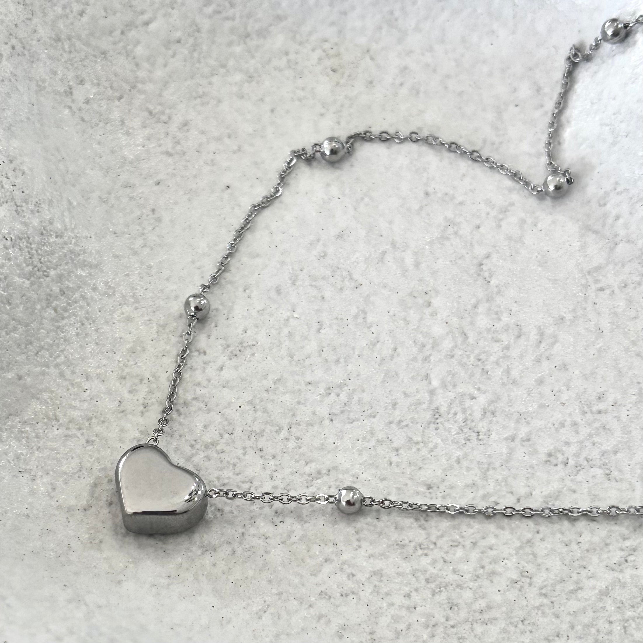 Heart LOVE Pendant Necklace