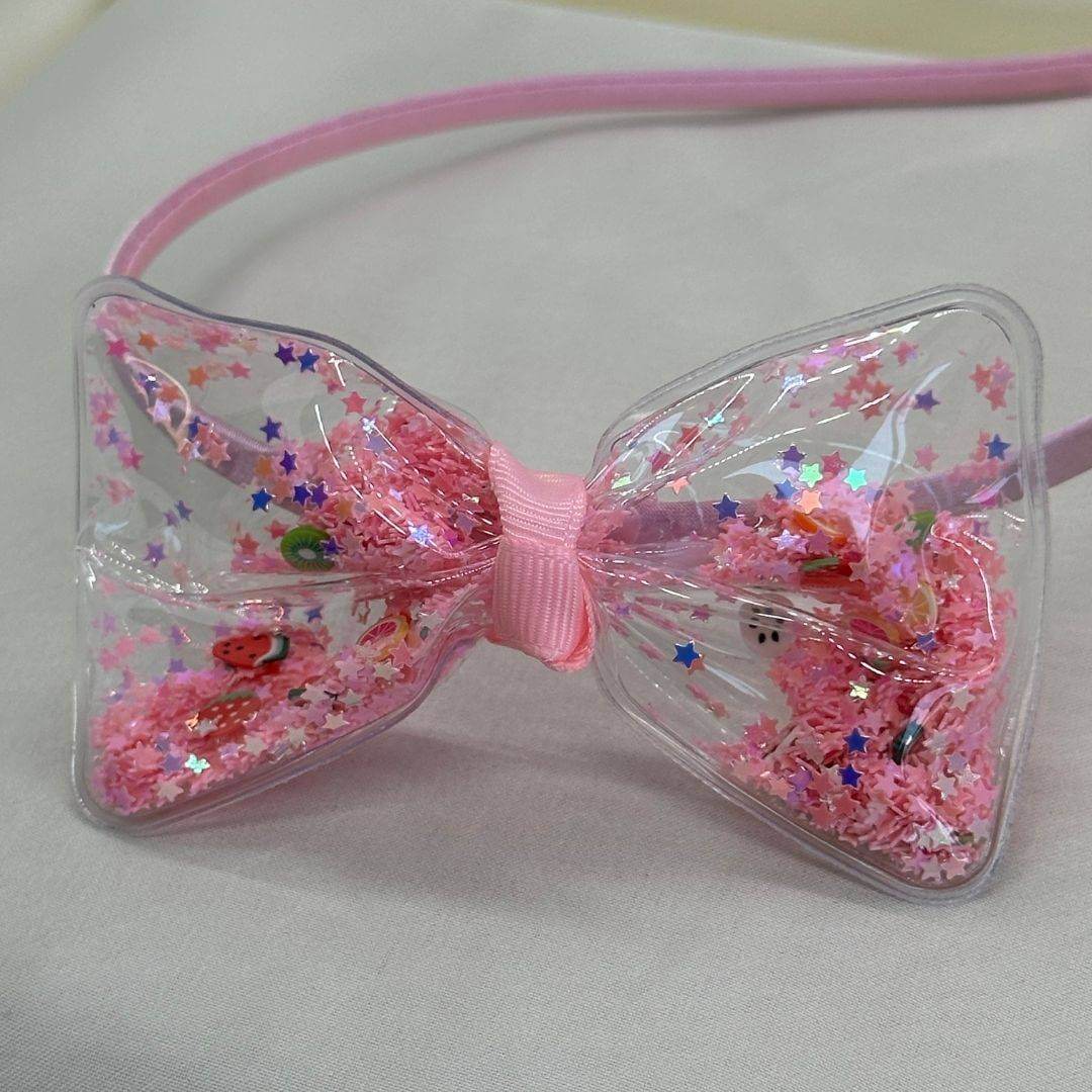 Moveable Knot Filled Hair Band