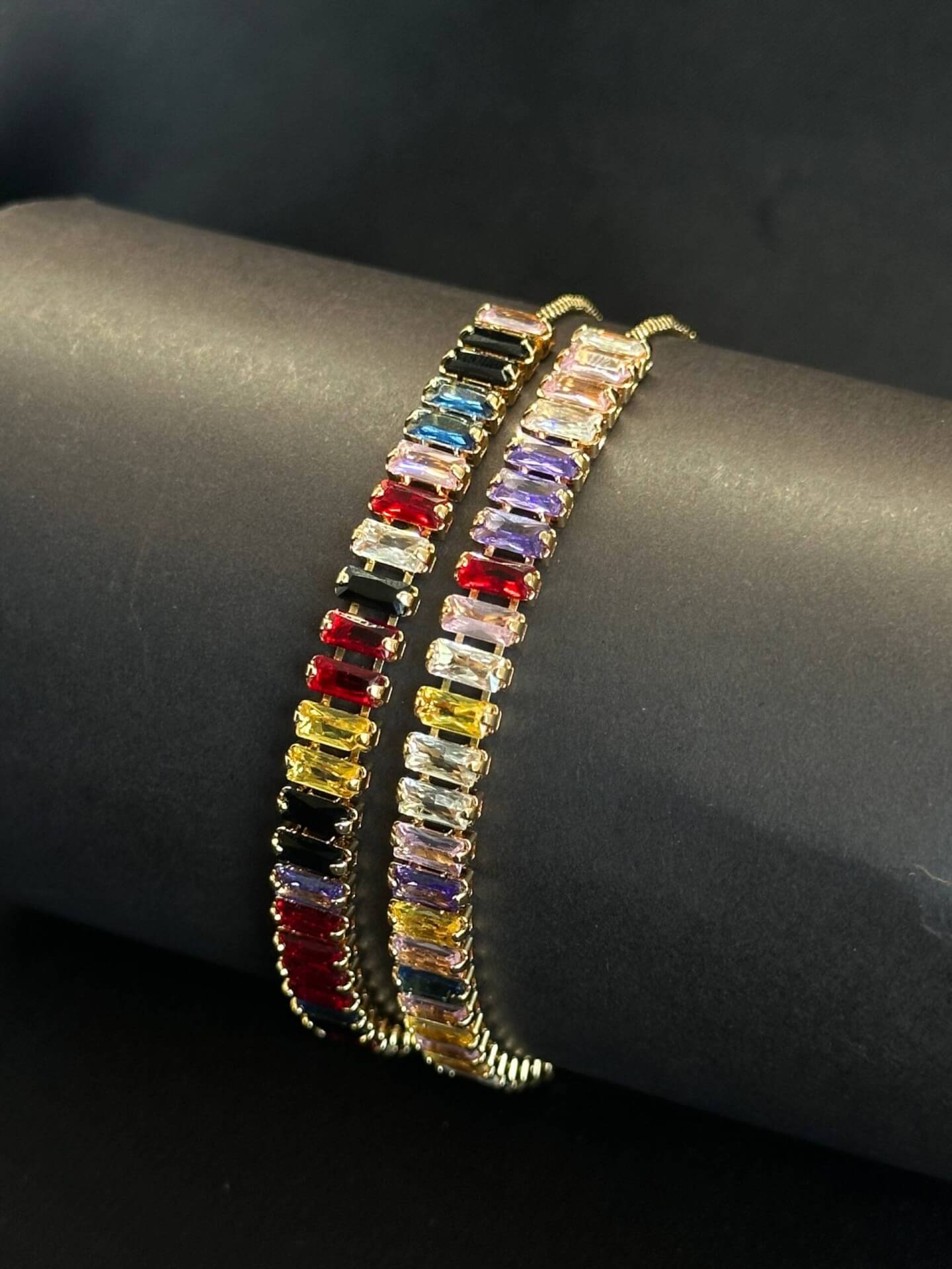 Multicolor Gem Bracelet