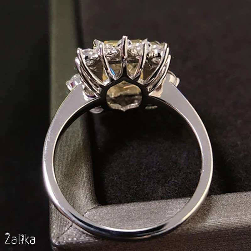 Sunshine Yellow Sapphire Ring