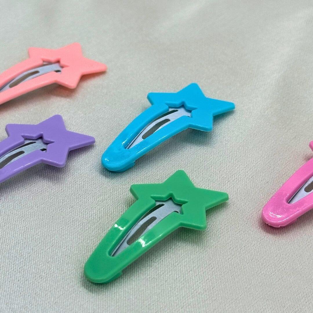 Kids Star Hair Pin mix And match