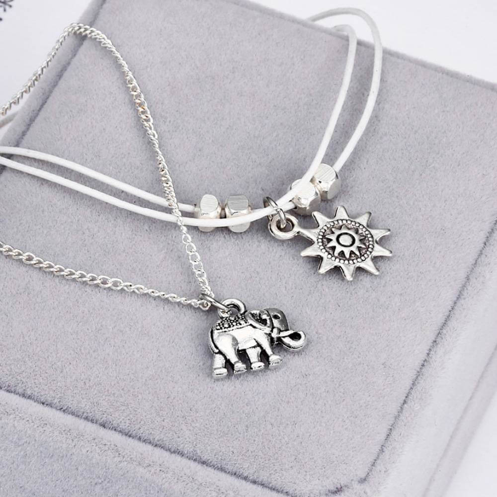 Elephants Sun Anklet