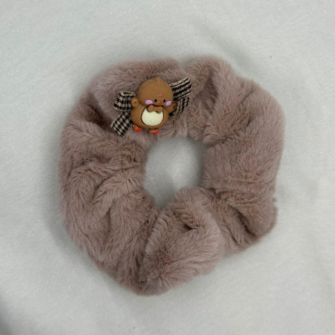 Soft Fur Hair Scrunchy