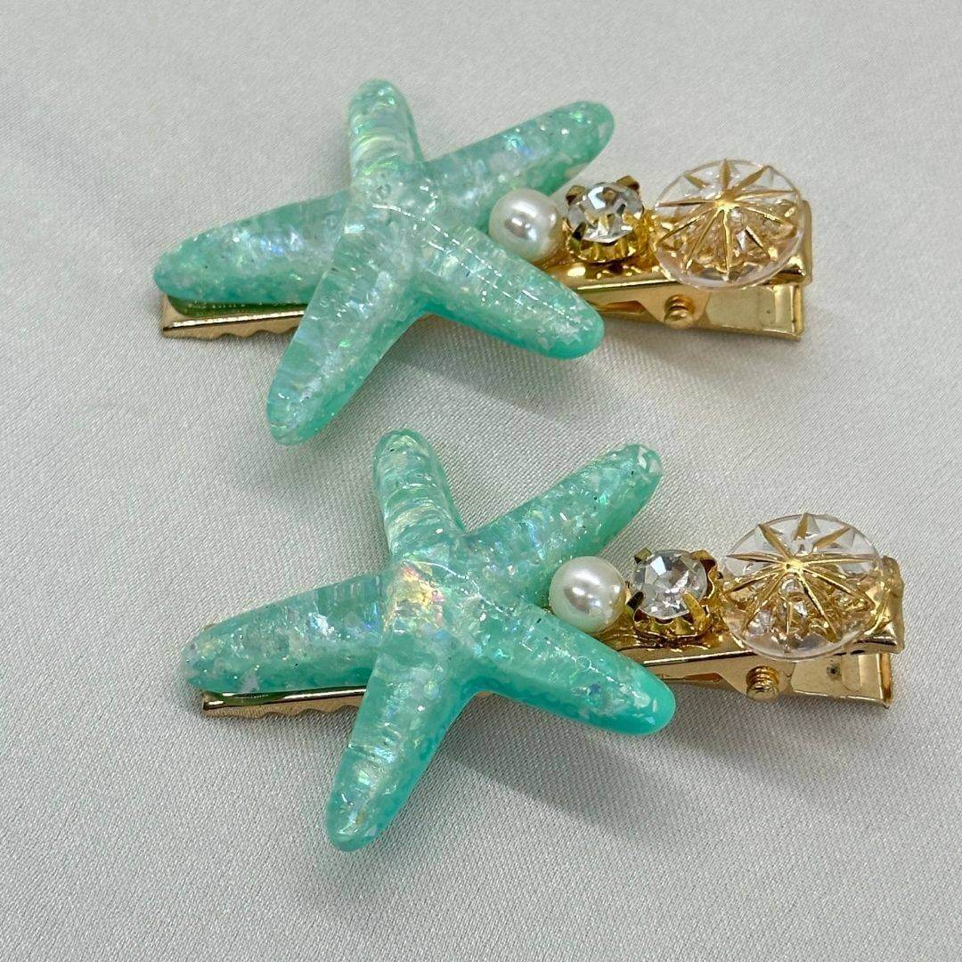 Starfish Hair Pin Pack of 2