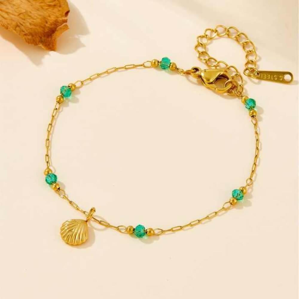 Mint Beads Anklet