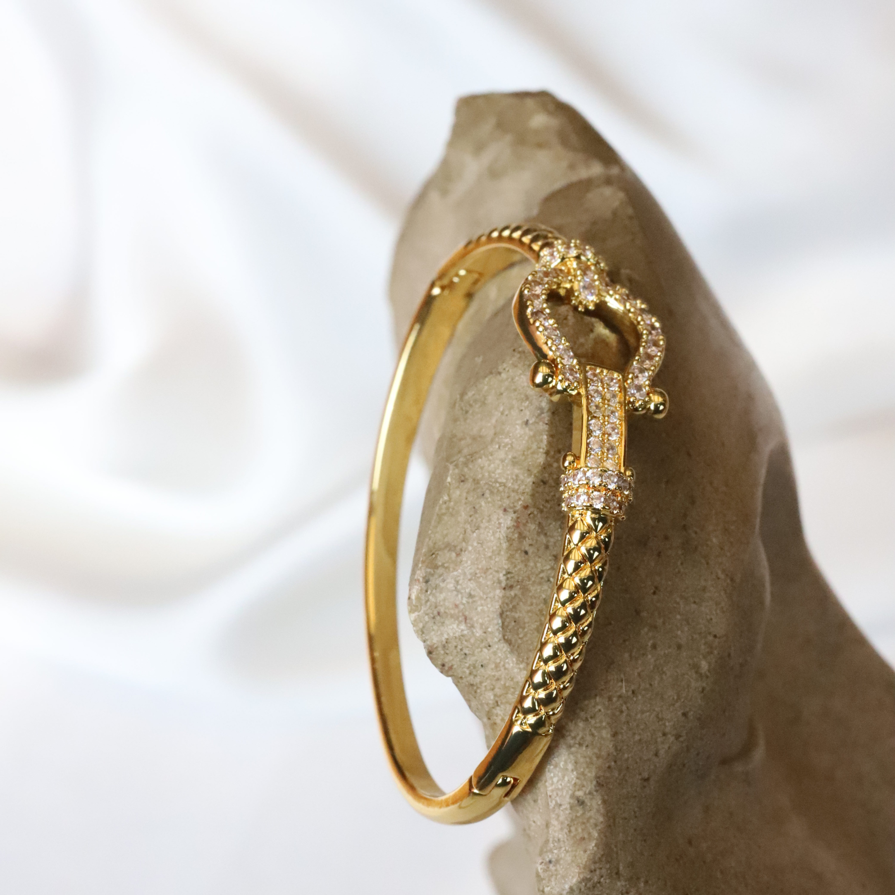 Elysian Golden Bangle