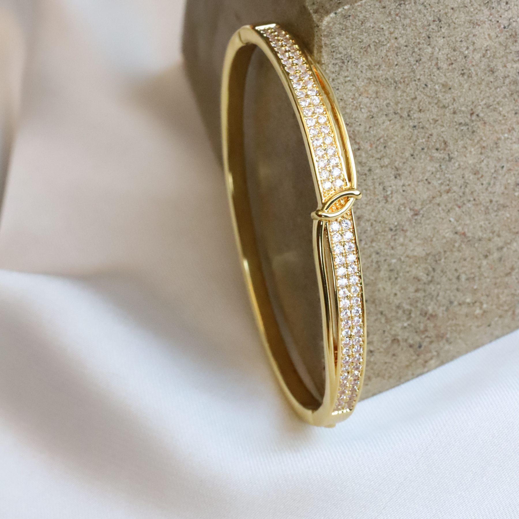 Infinity Knot Cuff Bangle