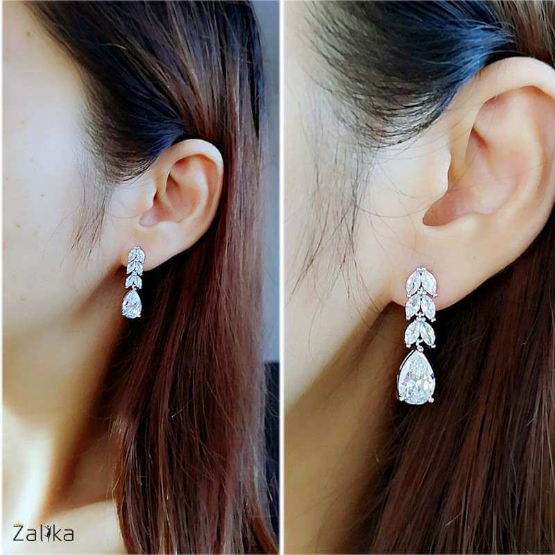 Crystal Drop Earrings