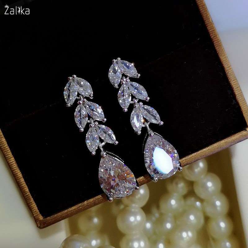 Crystal Drop Earrings