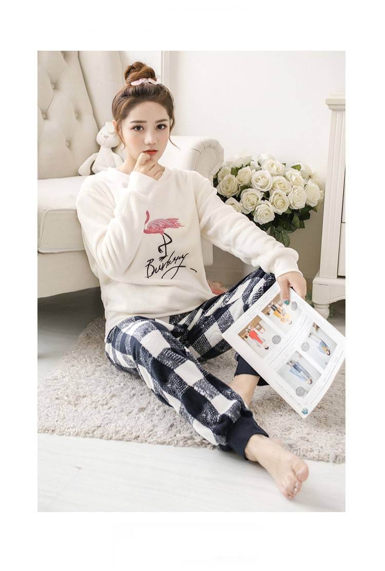 Winter Plush Pajama Set