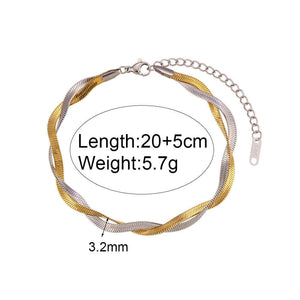 multicolor stainless steel bracelet