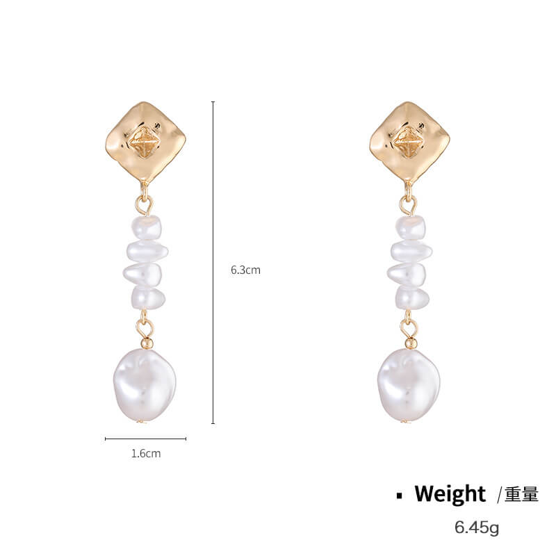 pearl earrings