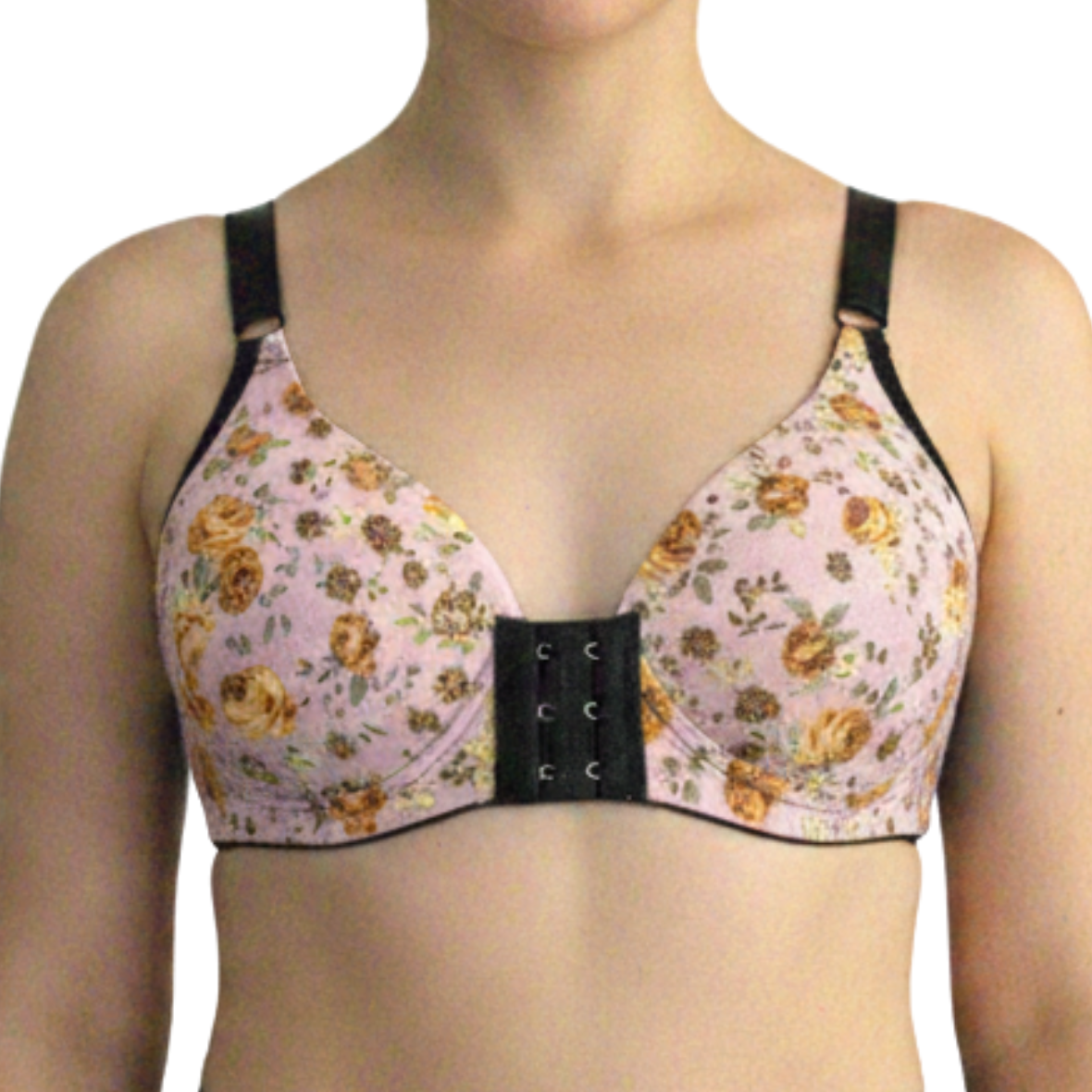 Floral Push up Bra