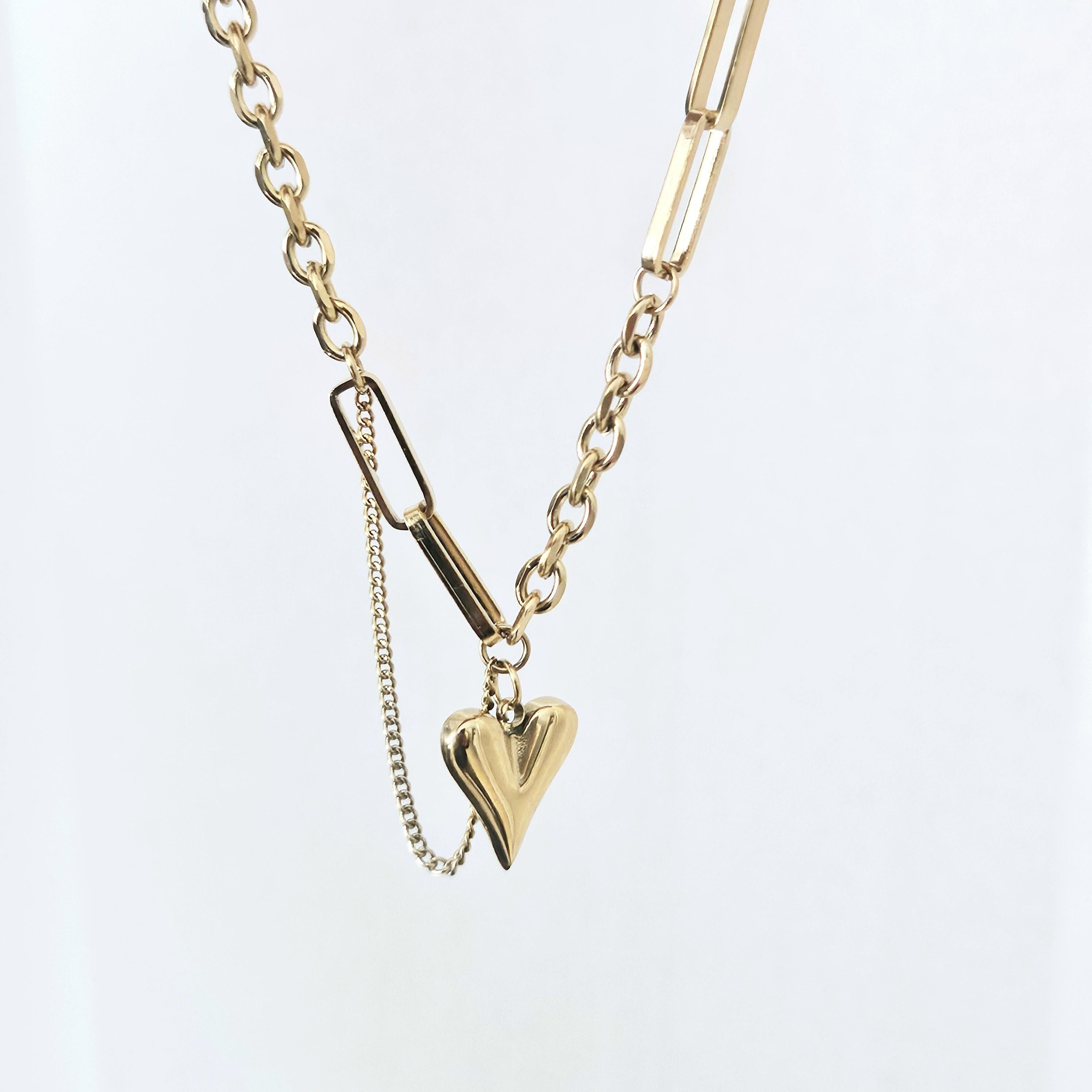 Puffy Heart Necklace