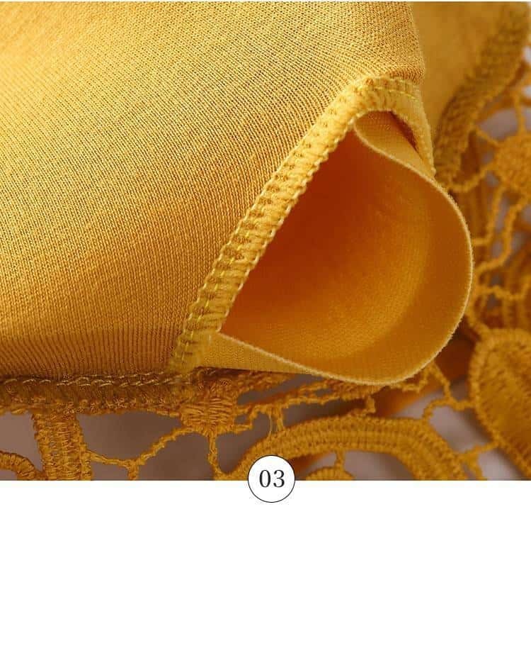 Lace hollow cut seamless bra