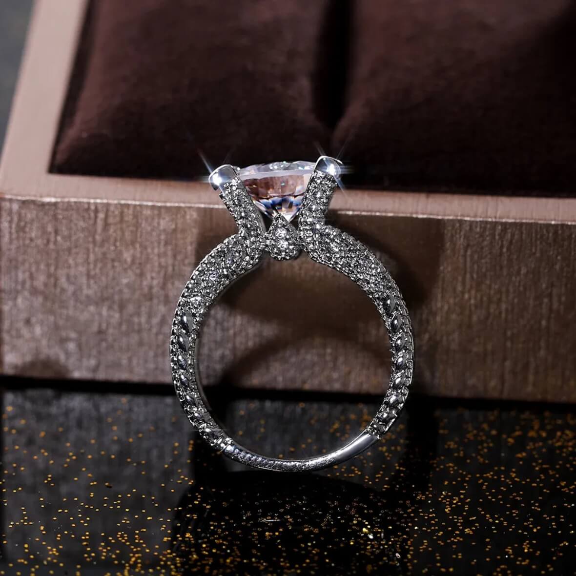 Imitate Diamond Engagement Rings