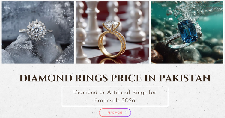 Diamond Rings Price in Pakistan – Real vs Artificial Comparison 2026 ...