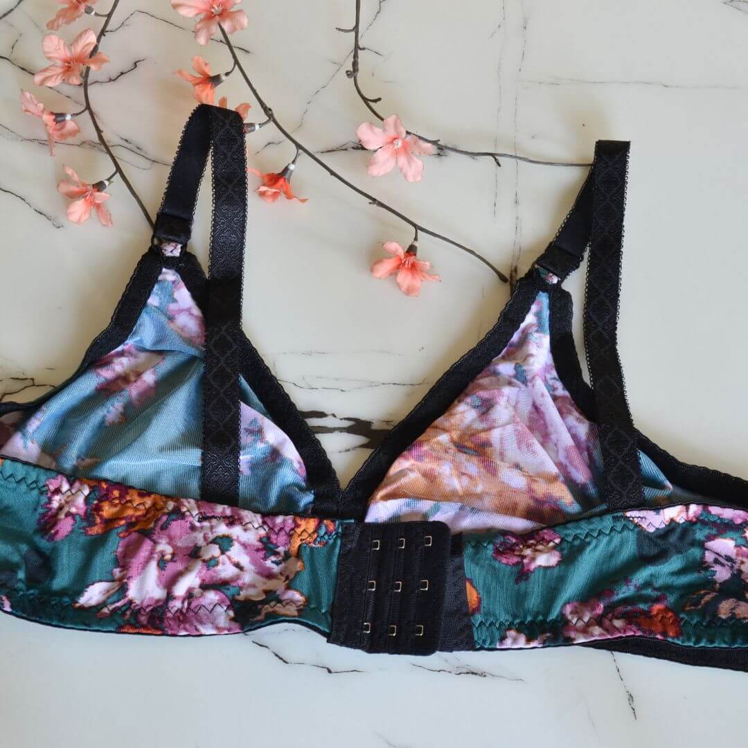 Ice silk Non padded Bra style 1