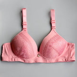 Fancy Lace Comfortable Pushup Bra