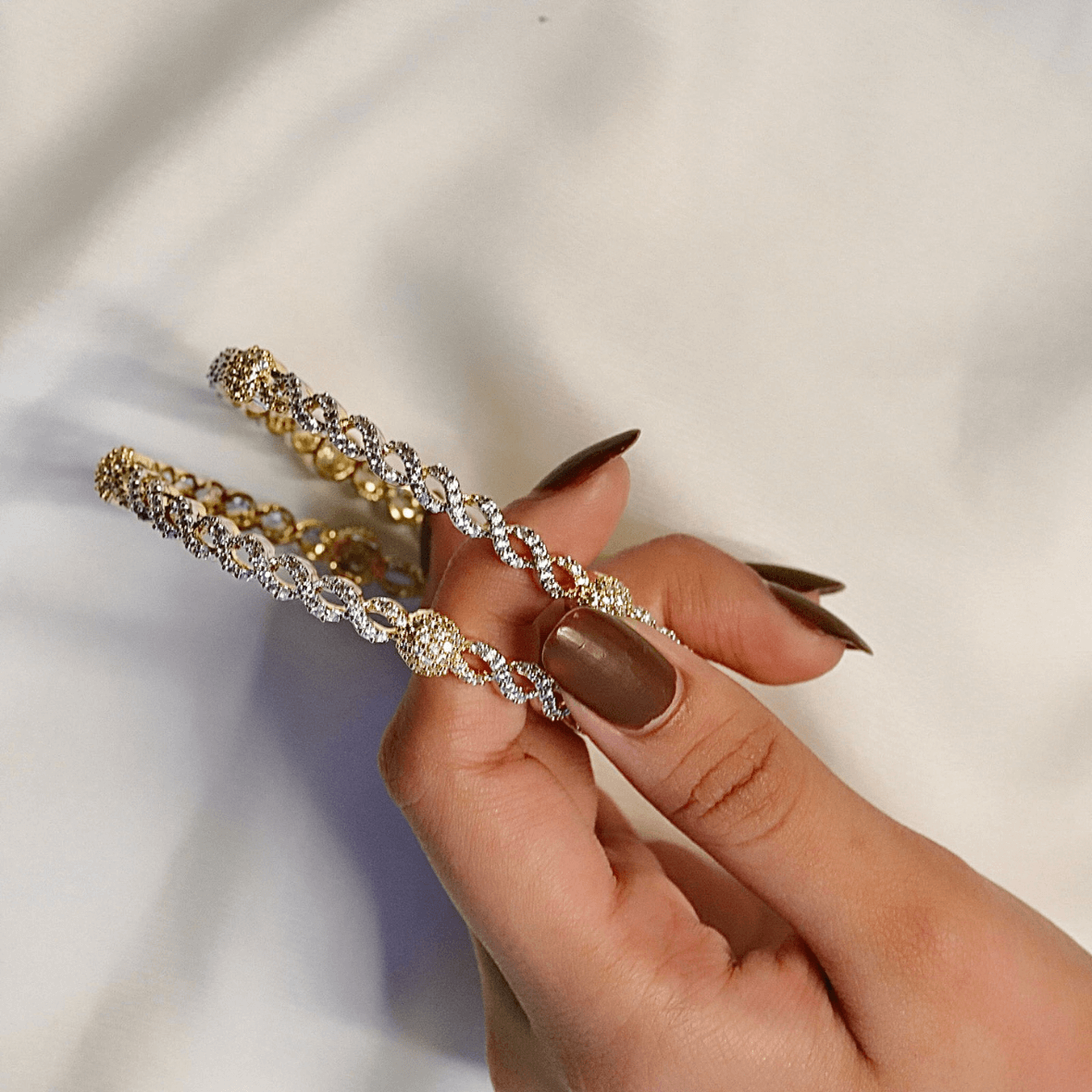 Mahabir 18k Gold Plated Bangle