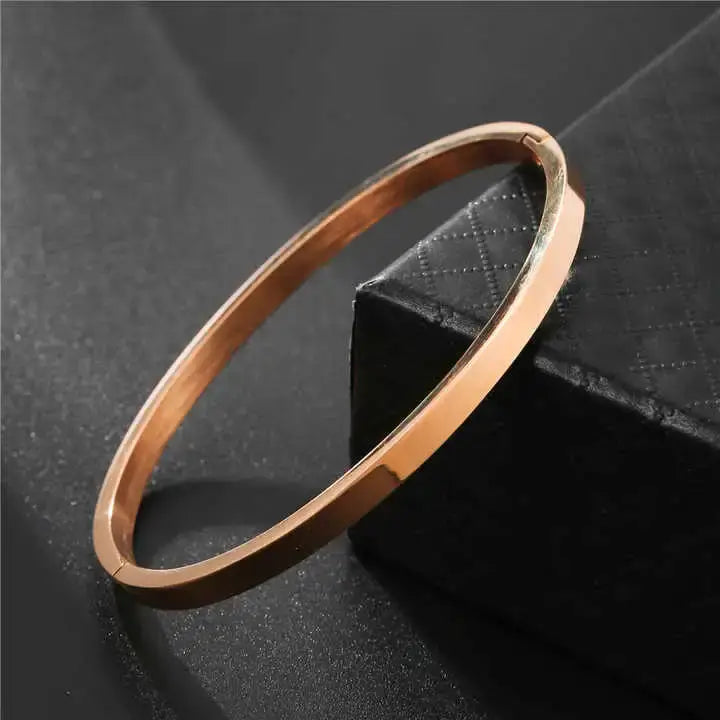 Uni Sex Bangle-Rose Gold