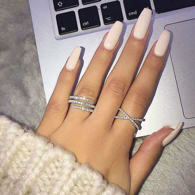 3 line Eternity Fashion Ring