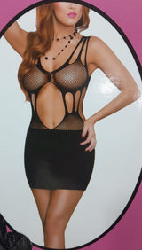 Bodystocking With Soft Net Body Stocking