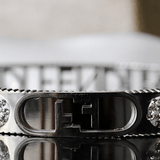 Stainless Steel Zirconia Bangle
