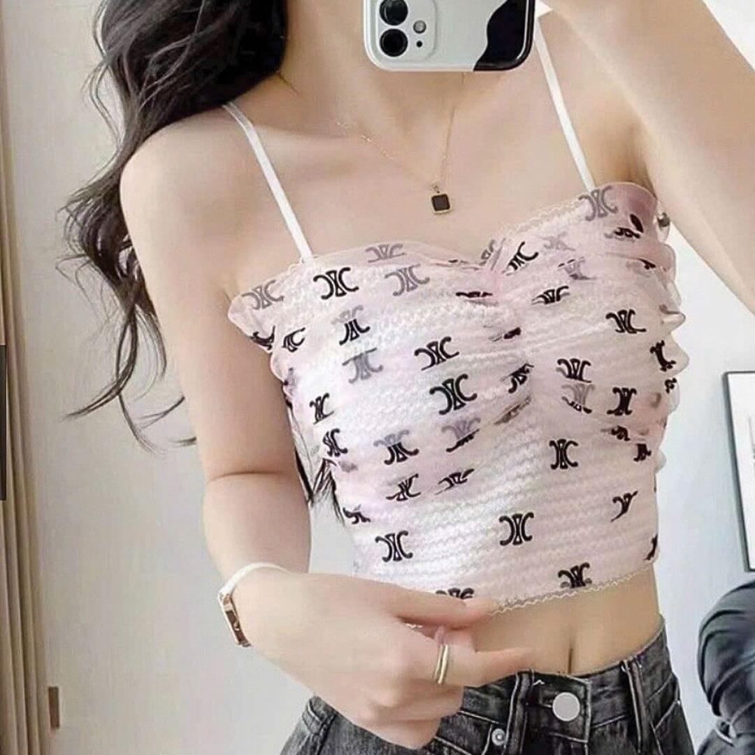 Cute Net full Cover top with strap